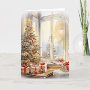 Cartão Papais noeis Secretos Feliz Natal