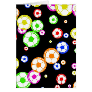 Cartão Papel de parede de futebol