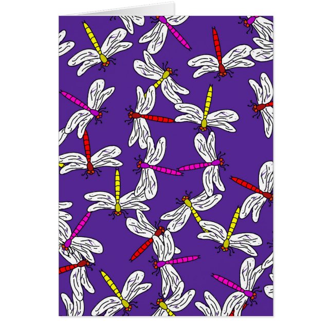 Cartão Papel de parede Dragonfly (Frente)