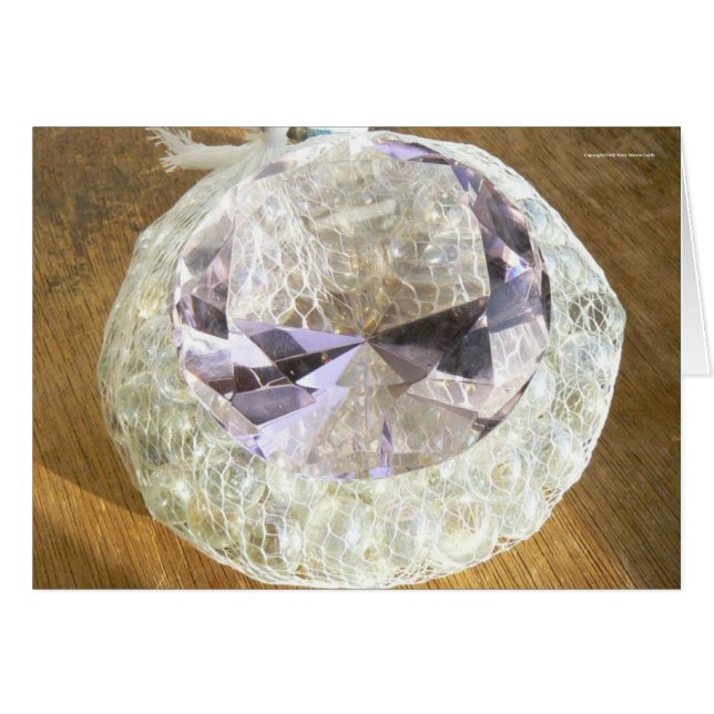 Cartão Paperweight em mármores (Frente Horizontal)