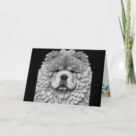 Cartão PAPIER MIRAGE blue Chow