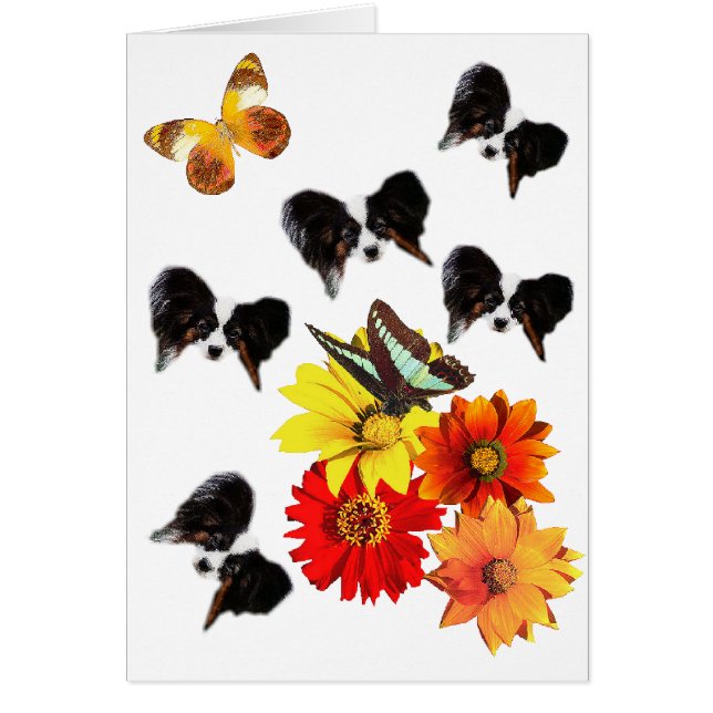 Cartão Papillon Butterfly Gifts (Frente)