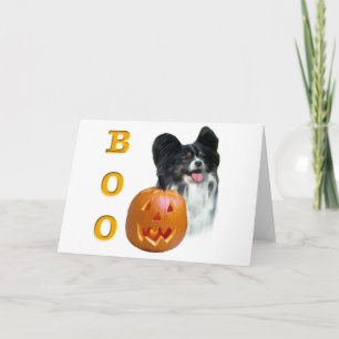 Cartão Papillon Halloween BOO