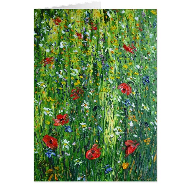 Cartão Papoilas (Frente)