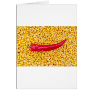 Cartão Paprika no milho