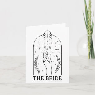 Cartão Par de Bachelorette Correspondente de Tarot de Est