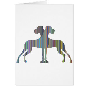 Cartão Par de dane de faixa