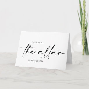 Cartão Para Acomodar Na Noite Do Dia Do Casamento, Encont