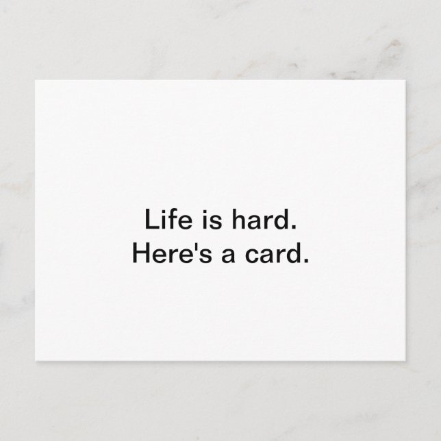 Cartão para ajudar um ente querido através de uma  (Frente)