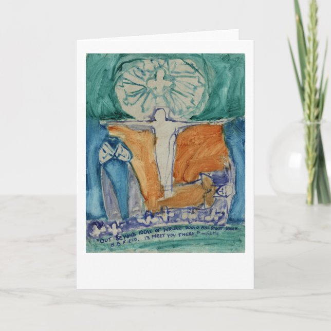 Cartão "Para além das ideias de fazer mal e fazer direito (Frente)