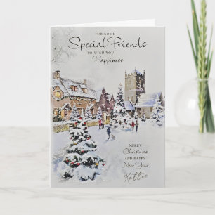 Cartão Para alguns amigos especiais Feliz Natal