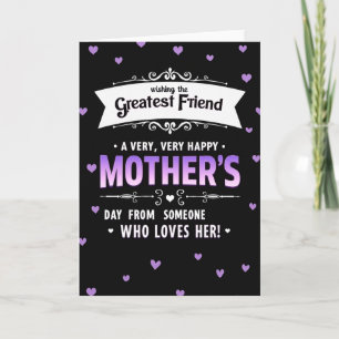 Cartão para as Melhores Mães Amigas