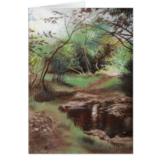 Cartão Para baixo no vale