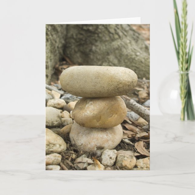 Cartão Para Baixo Pela Placa De Água (Frente)