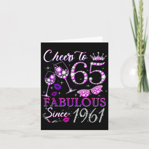 Cartão Para Camisa Vivas 65 Fabuloso Desde 1961