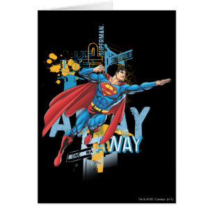 Cartão Para cima, para cima e para fora