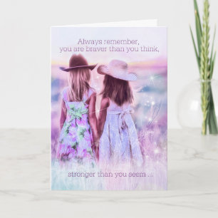 Cartão Para crianças simpatia pequenas cowgirls Western R