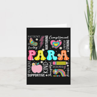 Cartão Para Educador Profissional 1rua Dia De Volta Para 