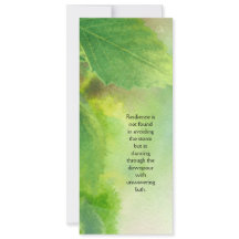 Cartão para encorajamento e inspiração.