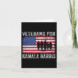 Cartão Para Kamala Harris 2024 Eleição Da Bandeira Dos Eu