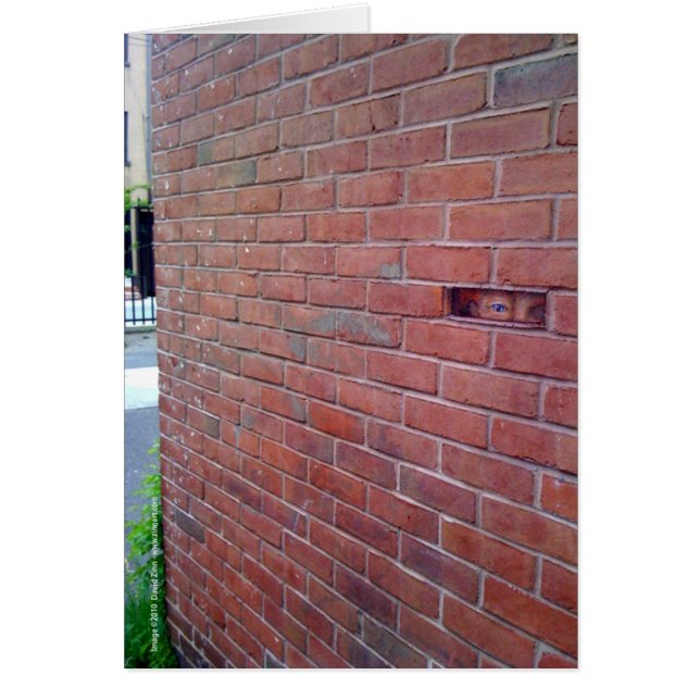 Cartão para o amor do deus, montresor! (Frente)