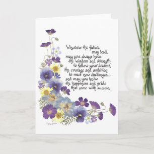 Cartão Para o formando