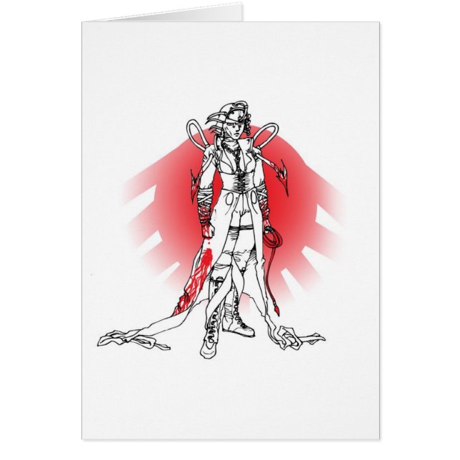 Cartão Para o guerreiro (Frente)