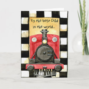 Cartão Para o melhor Pai do mundo