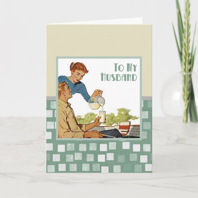 Cartão Para o meu marido (Frente)