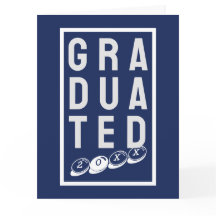 Para o recém-formado. Um Formando