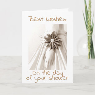 CARTÃO "PARA O SEU CHÁ" E DESEJA VIDA CASADA