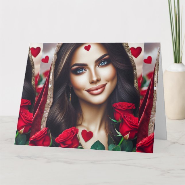 Cartão Para Quem Eu Amo (Frente)