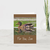Para Son Mallard Duck Nature Birthday