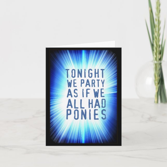 CARTÃO PARA TODAS AS OCASIÕES. Exceto funerais, pr (Frente)