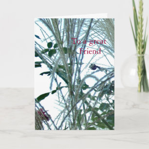 Cartão Para um amigo excelente