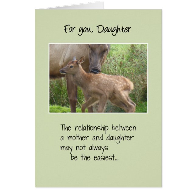 Cartão Para Você, Filha (Frente)