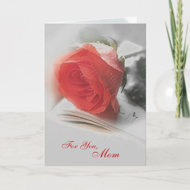 Cartão Para Você, Mãe Card (Frente)