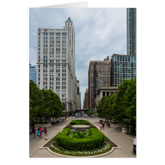 Cartão Para Washington Street (Frente)