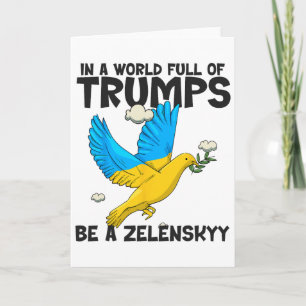 Cartão Para Zelensky O Mundo Precisa de Mais Suporte ao Z