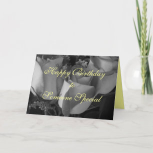 Cartão Parabéns a alguém especial