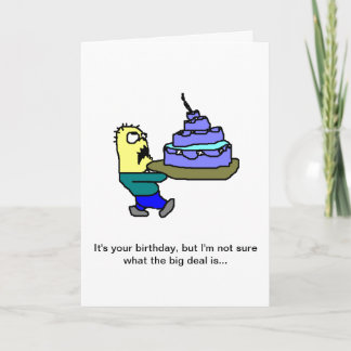 Cartão Parabéns, acho.