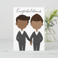 Parabéns Africanos de Homens Africanos de Casament
