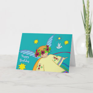 Cartão Parabéns Angel