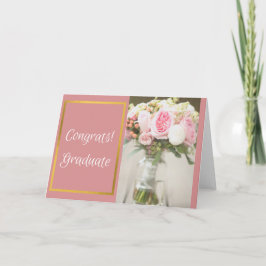 Cartão Parabéns ao Formando