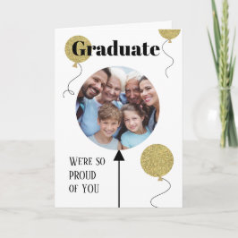 Cartão Parabéns ao Graduado da Nossa Parte Foto
