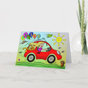 Cartão Parabéns Ao Passar No Teste De Condução