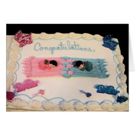 Cartão Parabéns Bebê!