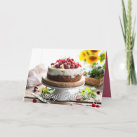 Parabéns, Bolo Elegante