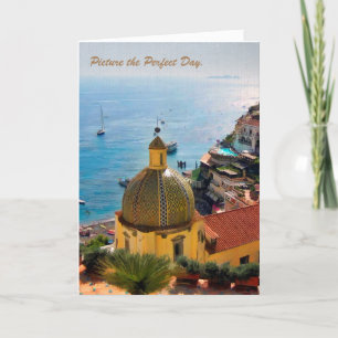 Cartão Parabéns, cartaz no dia perfeito