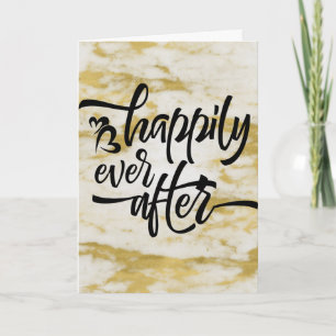 Cartão Parabéns Casamento Noivado União Ouro